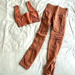 Free People Movement set - top & bottom both size xs/s.
